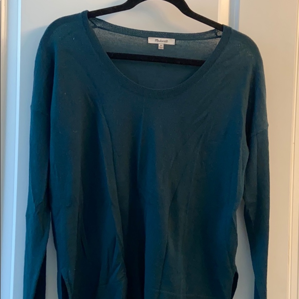 💙💚 Madewell size XS forest green sweater knit